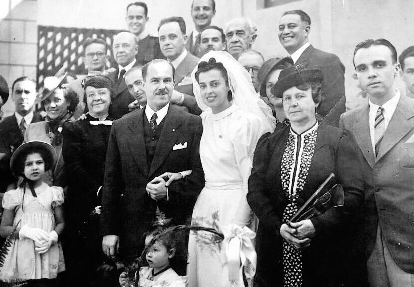 Wedding day, 1942
