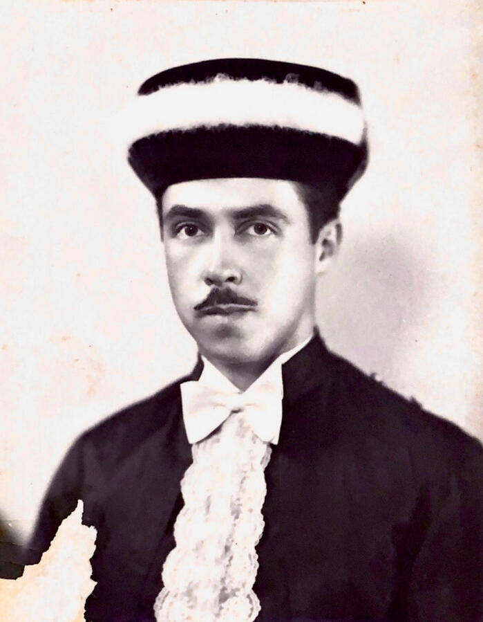 Aloysio Resende Neves, student years, c. 1933