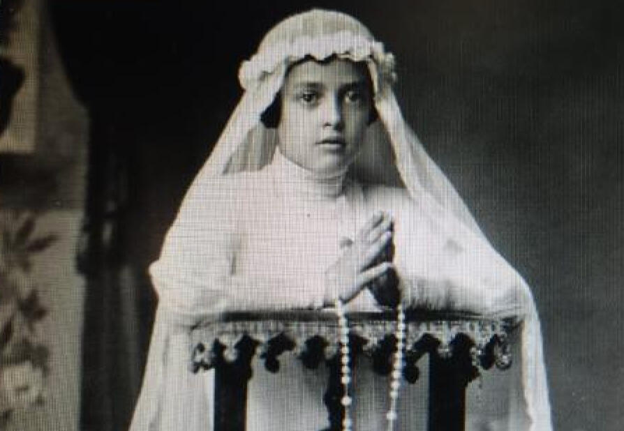 Helena, first communion
