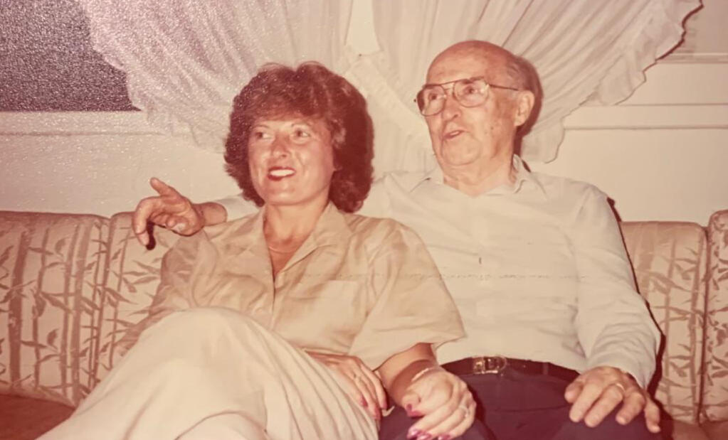 Aloysio and his daughter Maria Amélia, Belo Horizonte